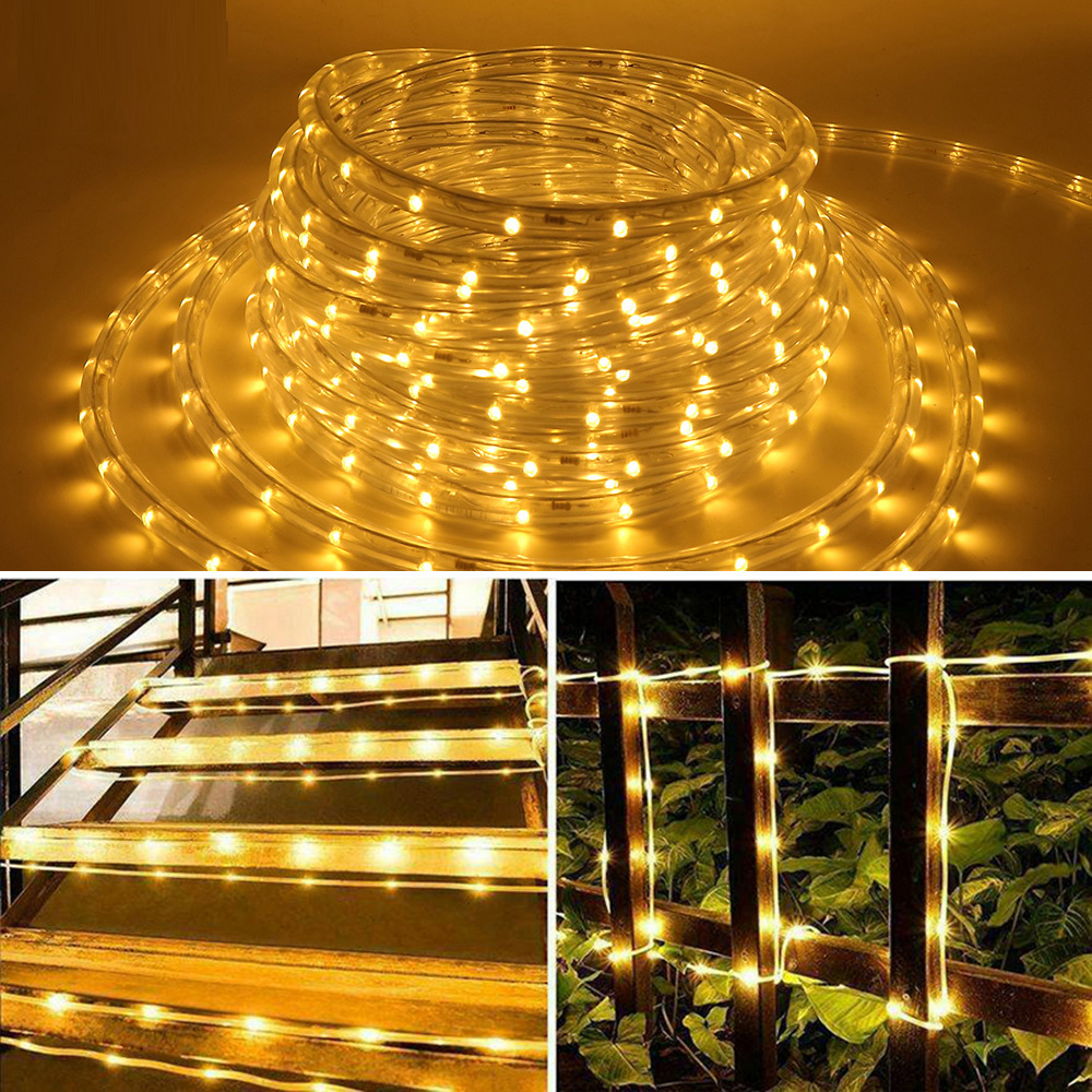 220V 110V Rainbow Tube Rope Li - Outdoor Power Strip Weatherproof 评论和价格