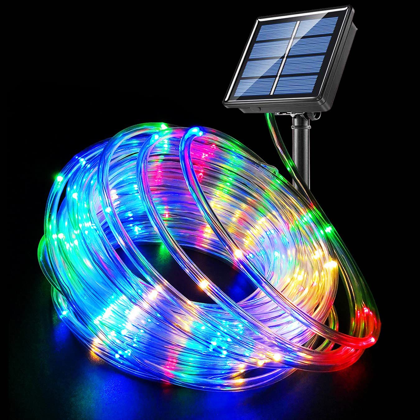 Outdoor Solar-Powered 120 LED  - Outdoor Use Power Strip 评论和价格